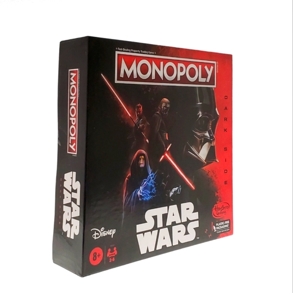 Monopoly Disney Star Wars Dark Side Edition Board Game for Families  / K… - Picture 3 of 3